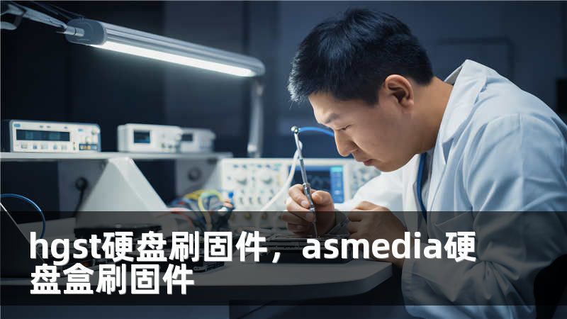 hgst硬盘刷固件，asmedia硬盘盒刷固件