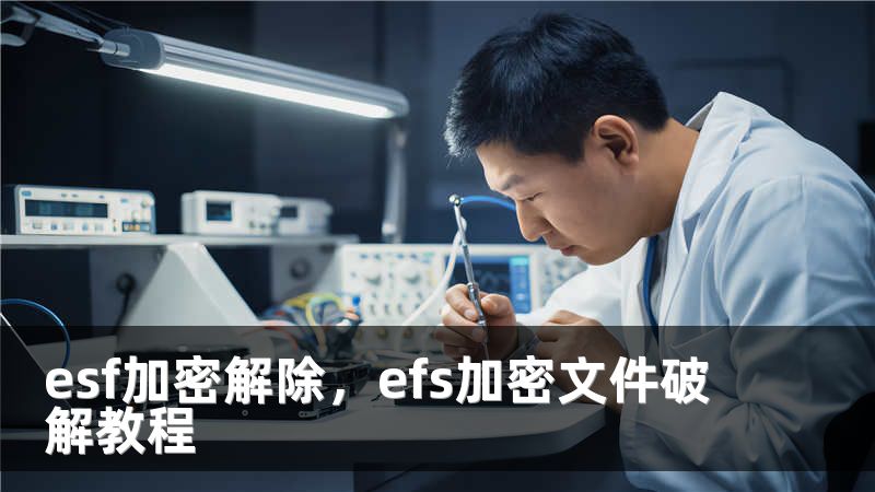 esf加密解除，efs加密文件破解教程