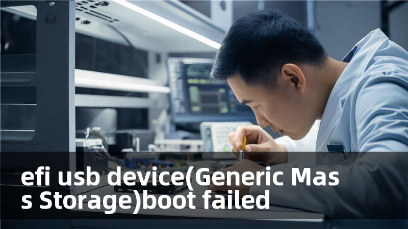 efi usb device(Generic Mass Storage)boot failed