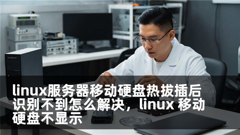 linux服务器移动硬盘热拔插后识别不到怎么解决,linux 移动硬盘不显示
