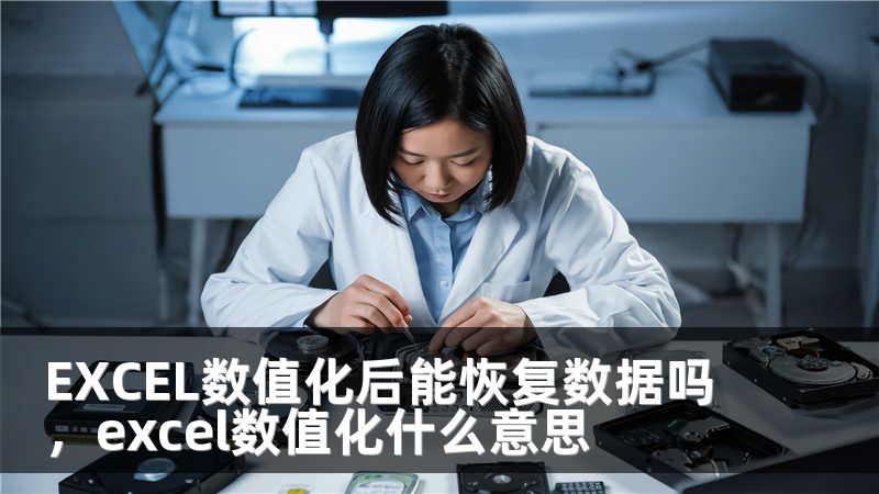 EXCEL数值化后能恢复数据吗，excel数值化什么意思