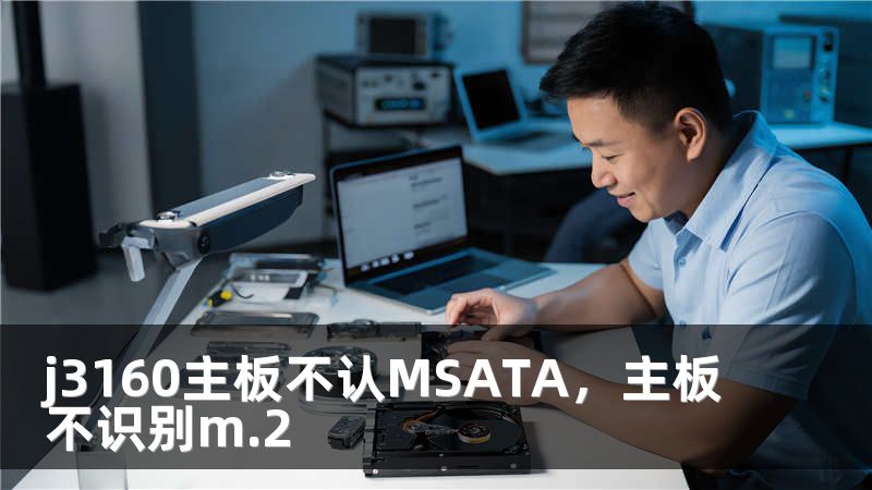 j3160主板不认MSATA，主板不识别m.2