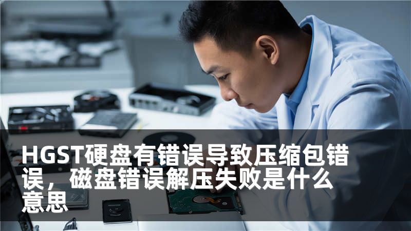 HGST硬盘有错误导致压缩包错误，磁盘错误解压失败是什么意思
