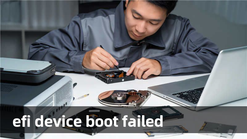 efi device boot failed
