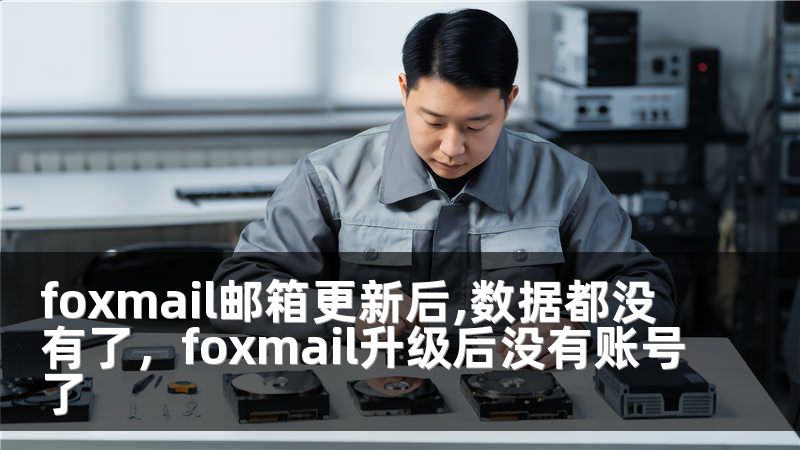 foxmail邮箱更新后,数据都没有了，foxmail升级后没有账号了