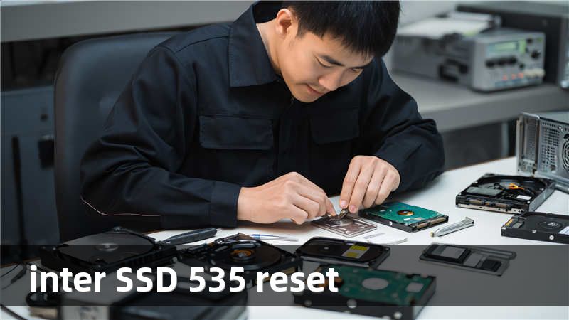 inter SSD 535 reset
