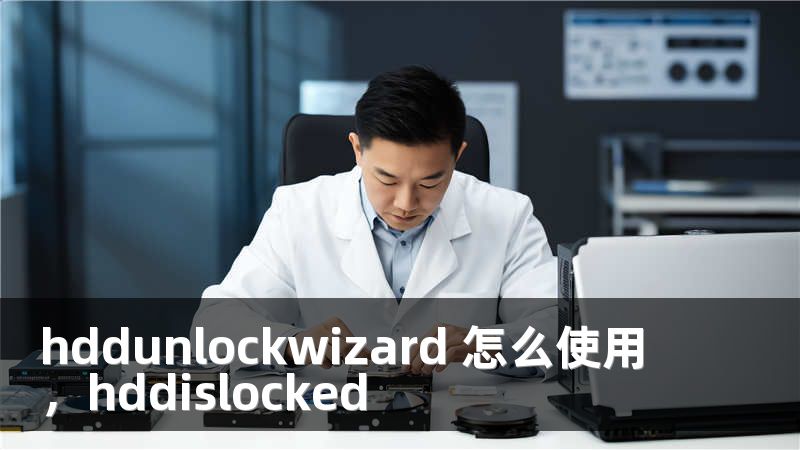 hddunlockwizard 怎么使用，hddislocked