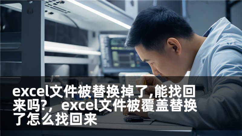 excel文件被替换掉了,能找回来吗?，excel文件被覆盖替换了怎么找回来