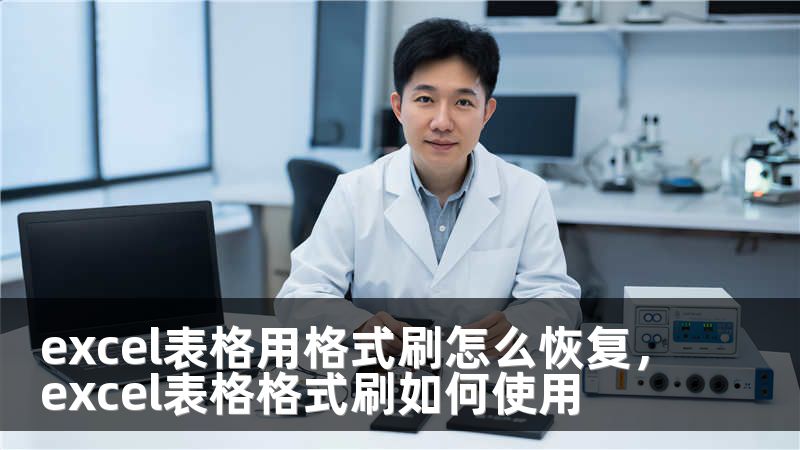 excel表格用格式刷怎么恢复，excel表格格式刷如何使用