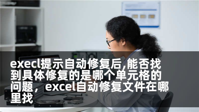 execl提示自动修复后,能否找到具体修复的是哪个单元格的问题，excel自动修复文件在哪里找