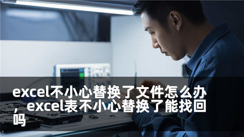 excel不小心替换了文件怎么办，excel表不小心替换了能找回吗