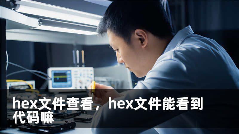 hex文件查看，hex文件能看到代码嘛