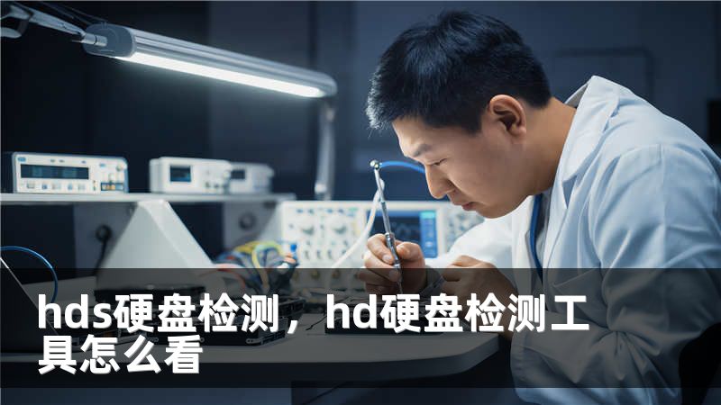 hds硬盘检测，hd硬盘检测工具怎么看
