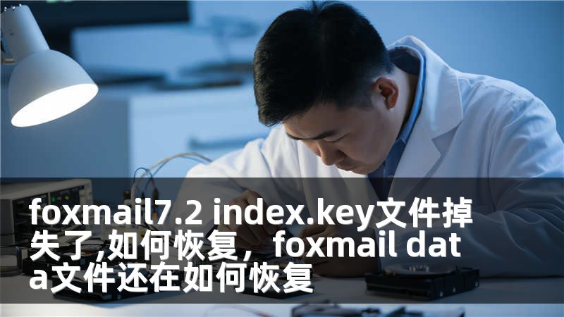 foxmail7.2 index.key文件掉失了,如何恢复，foxmail data文件还在如何恢复