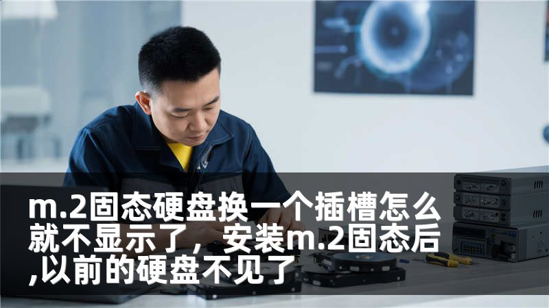 m.2固态硬盘换一个插槽怎么就不显示了，安装m.2固态后,以前的硬盘不见了