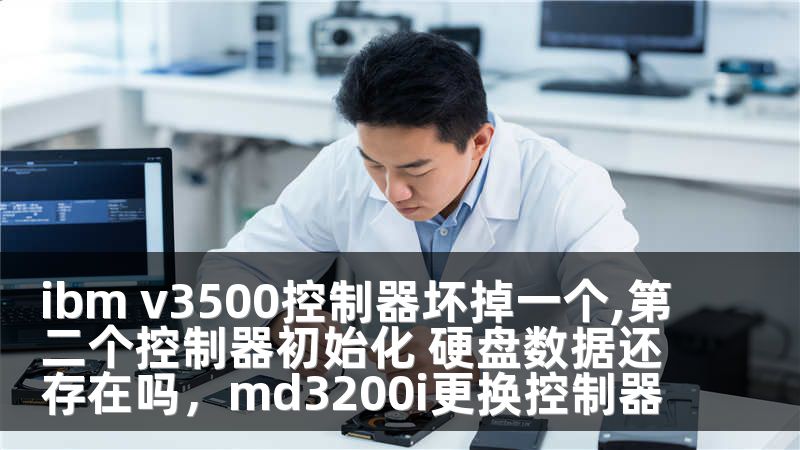 ibm v3500控制器坏掉一个,第二个控制器初始化 硬盘数据还存在吗，md3200i更换控制器