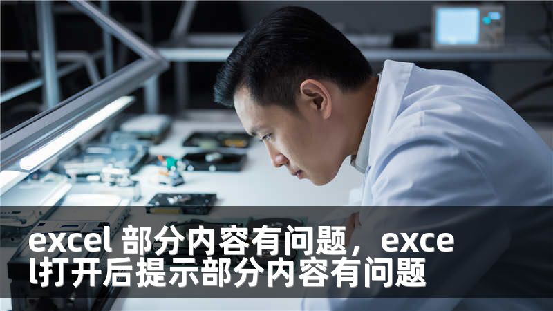 excel 部分内容有问题，excel打开后提示部分内容有问题