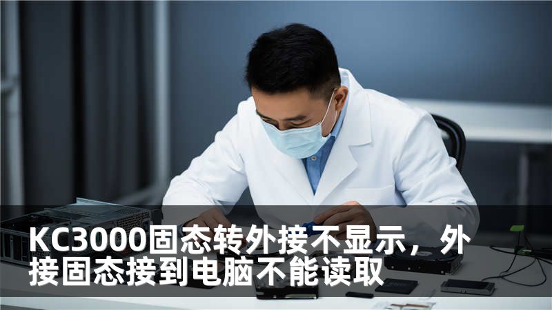 KC3000固态转外接不显示，外接固态接到电脑不能读取