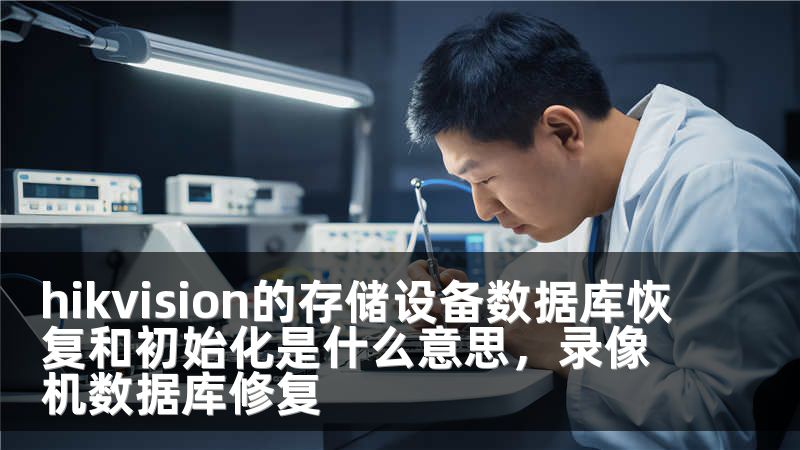 hikvision的存储设备数据库恢复和初始化是什么意思，录像机数据库修复
