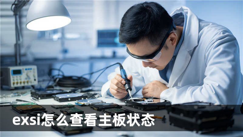 exsi怎么查看主板状态