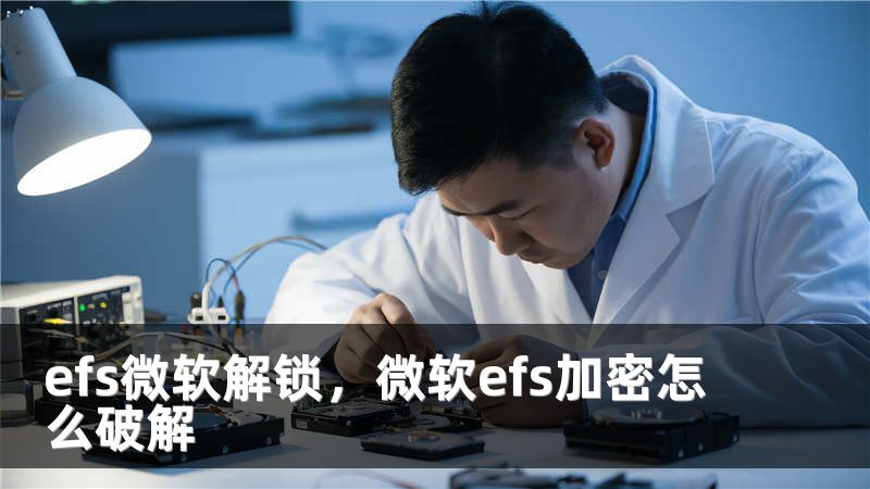 efs微软解锁，微软efs加密怎么破解