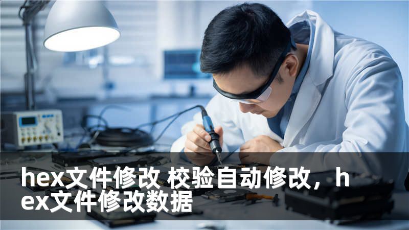 hex文件修改 校验自动修改，hex文件修改数据