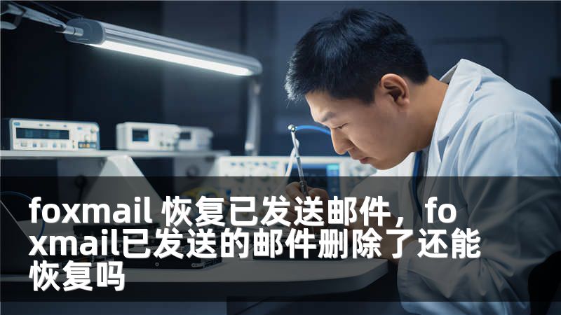 foxmail 恢复已发送邮件，foxmail已发送的邮件删除了还能恢复吗