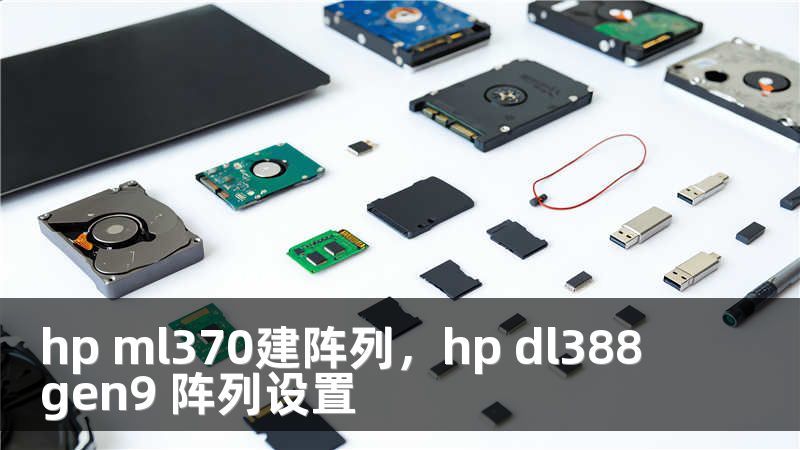 hp ml370建阵列，hp dl388 gen9 阵列设置