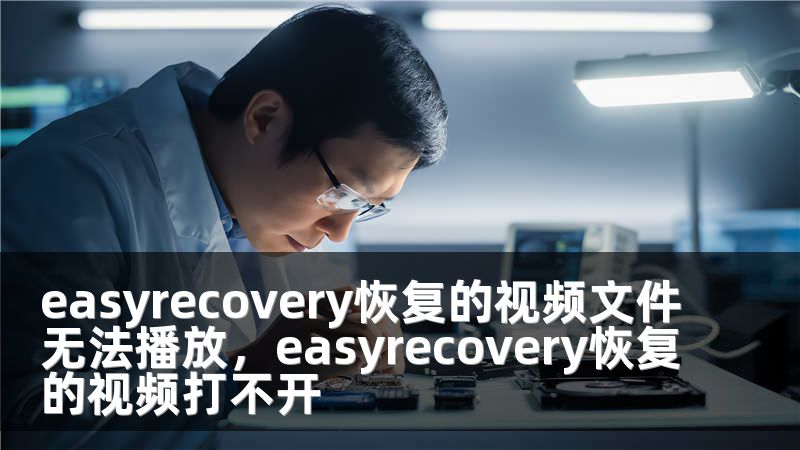 easyrecovery恢复的视频文件无法播放，easyrecovery恢复的视频打不开