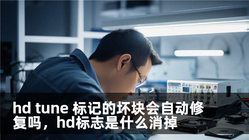 hd tune 标记的坏块会自动修复吗，hd标志是什么消掉