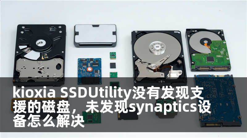 kioxia SSDUtility没有发现支援的磁盘，未发现synaptics设备怎么解决