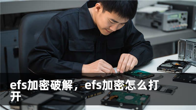 efs加密破解，efs加密怎么打开