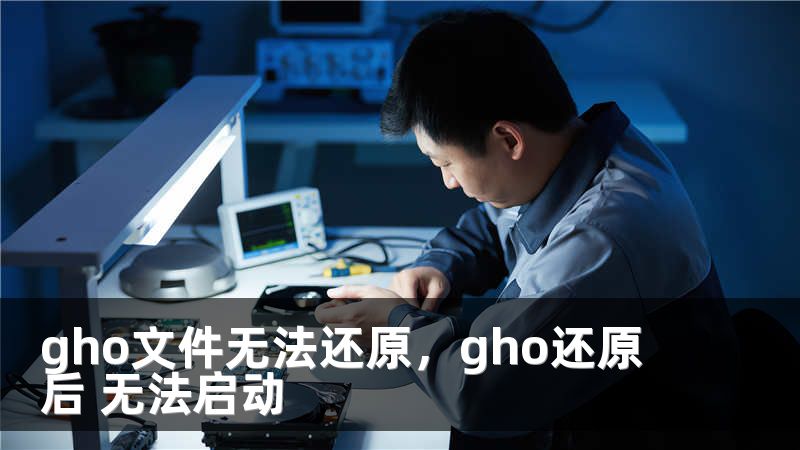 gho文件无法还原，gho还原后 无法启动