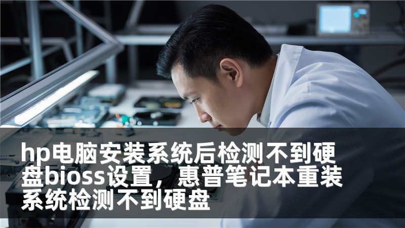 hp电脑安装系统后检测不到硬盘bioss设置，惠普笔记本重装系统检测不到硬盘