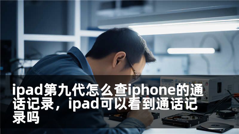 ipad第九代怎么查iphone的通话记录，ipad可以看到通话记录吗