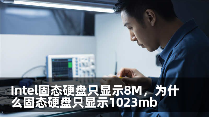 Intel固态硬盘只显示8M，为什么固态硬盘只显示1023mb