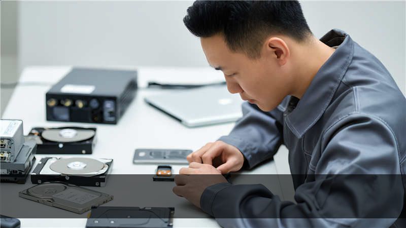 铭瑄主板上SATA焊点缺插槽?自己焊接的真相与风险 | 数据恢复工程笔记