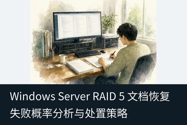 Windows Server RAID 5 文档恢复失败概率分析与处置策略（2）
