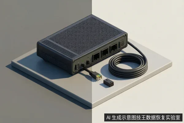画面中展示了一个黑色的矩形电子设备，放置在深色平面上，设备表面光滑，边缘圆润，整体设计简洁现代。