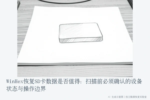 WinHex恢复SD卡数据是否值得:扫描前必须确认的设备状态与操作边界(2)