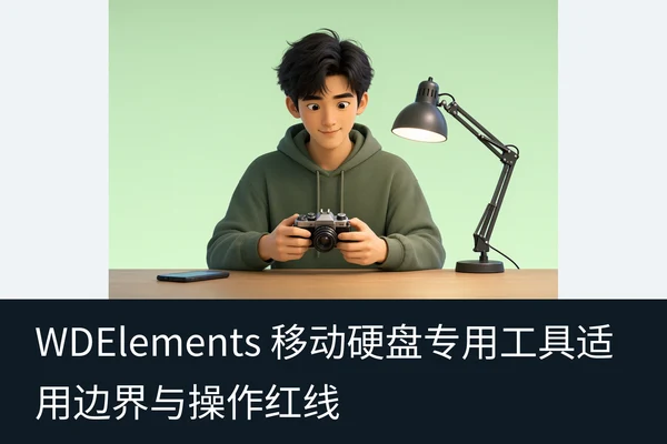 WDElements 移动硬盘专用工具适用边界与操作红线(1)
