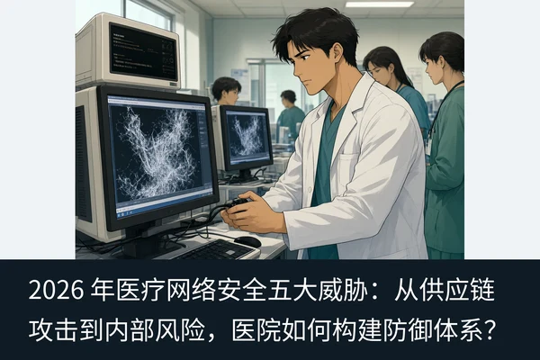 2026 年医疗网络安全五大威胁:从供应链攻击到内部风险,医院如何构建防御体系?(1)