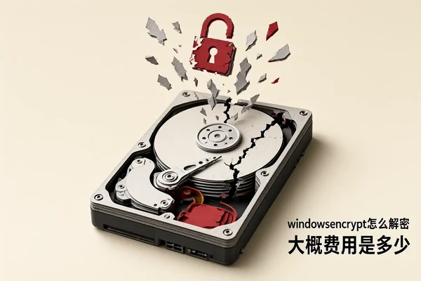 文章内容场景示意图：windowsencrypt怎么解密 大概费用是多少：正文场景