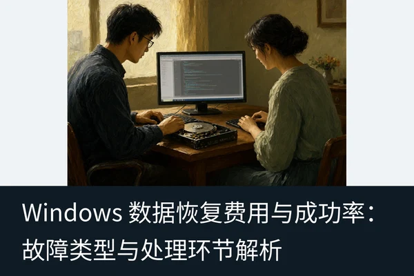 Windows 数据恢复费用与成功率:故障类型与处理环节解析(2)