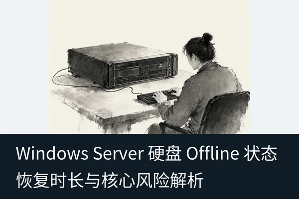 Windows Server 硬盘 Offline 状态恢复时长与核心风险解析(1)