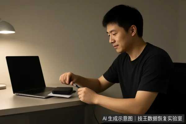 文章内容场景示意图：WinHex脚本恢复数据是否值得尝试：先判断故障层级再决定