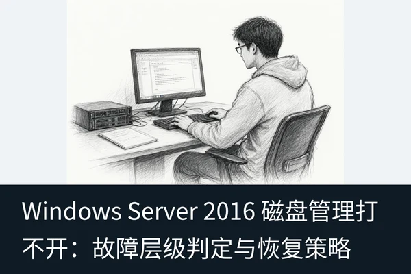 Windows Server 2016 磁盘管理打不开:故障层级判定与恢复策略(2)