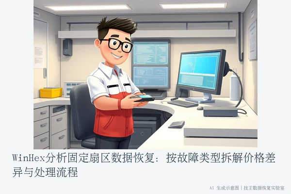 WinHex分析固定扇区数据恢复:按故障类型拆解价格差异与处理流程(2)