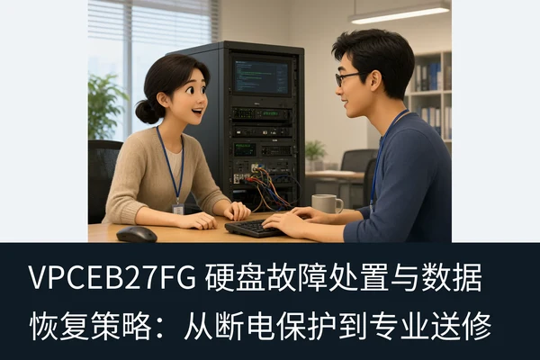 VPCEB27FG 硬盘故障处置与数据恢复策略：从断电保护到专业送修（2）
