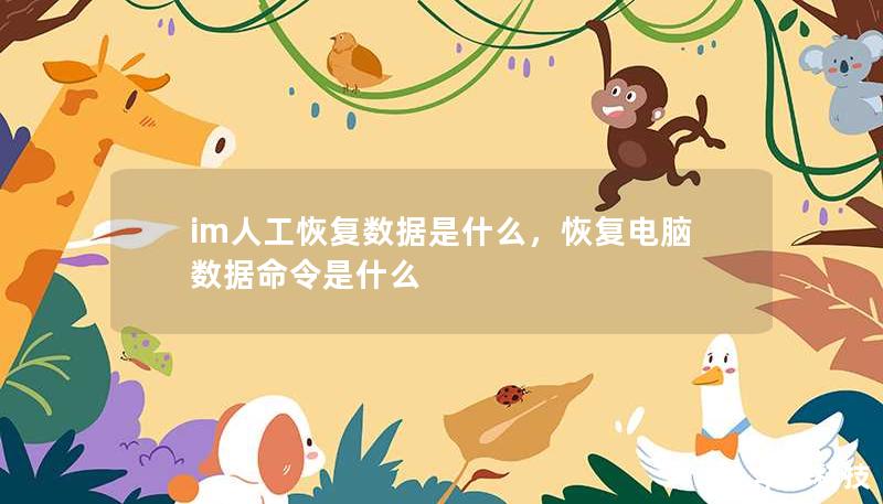 im人工恢复数据是什么，恢复电脑数据命令是什么